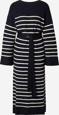 EDITEDPletena haljina - crna boja: prednji dio