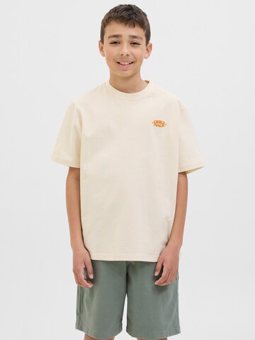 Jack & Jones Junior Футболка в Бежевый