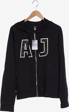 Armani Jeans Sweatshirt & Zip-Up Hoodie in XL in Grey: front