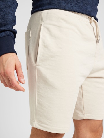 Regular Pantalon 'Lenz' !Solid en beige