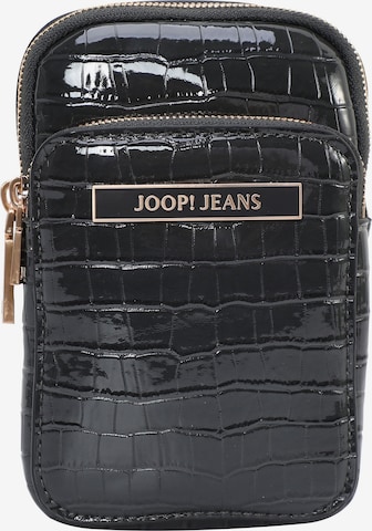 JOOP! Jeans Crossbody Bag 'Domenica Croco Maria' in Grey: front