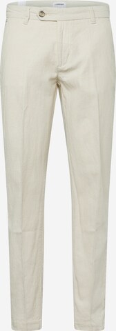 Lindbergh Regular Chino in Beige: voorkant