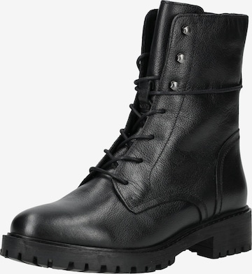 Stivaletto stringato di GEOX in nero: frontale