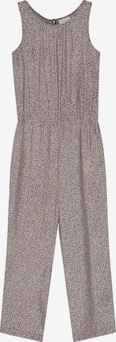 Street One Studio Wide Leg Jumpsuit im Casual Fit in Braun: Vorderseite