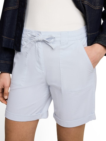 TOM TAILOR Slimfit Broek in Blauw