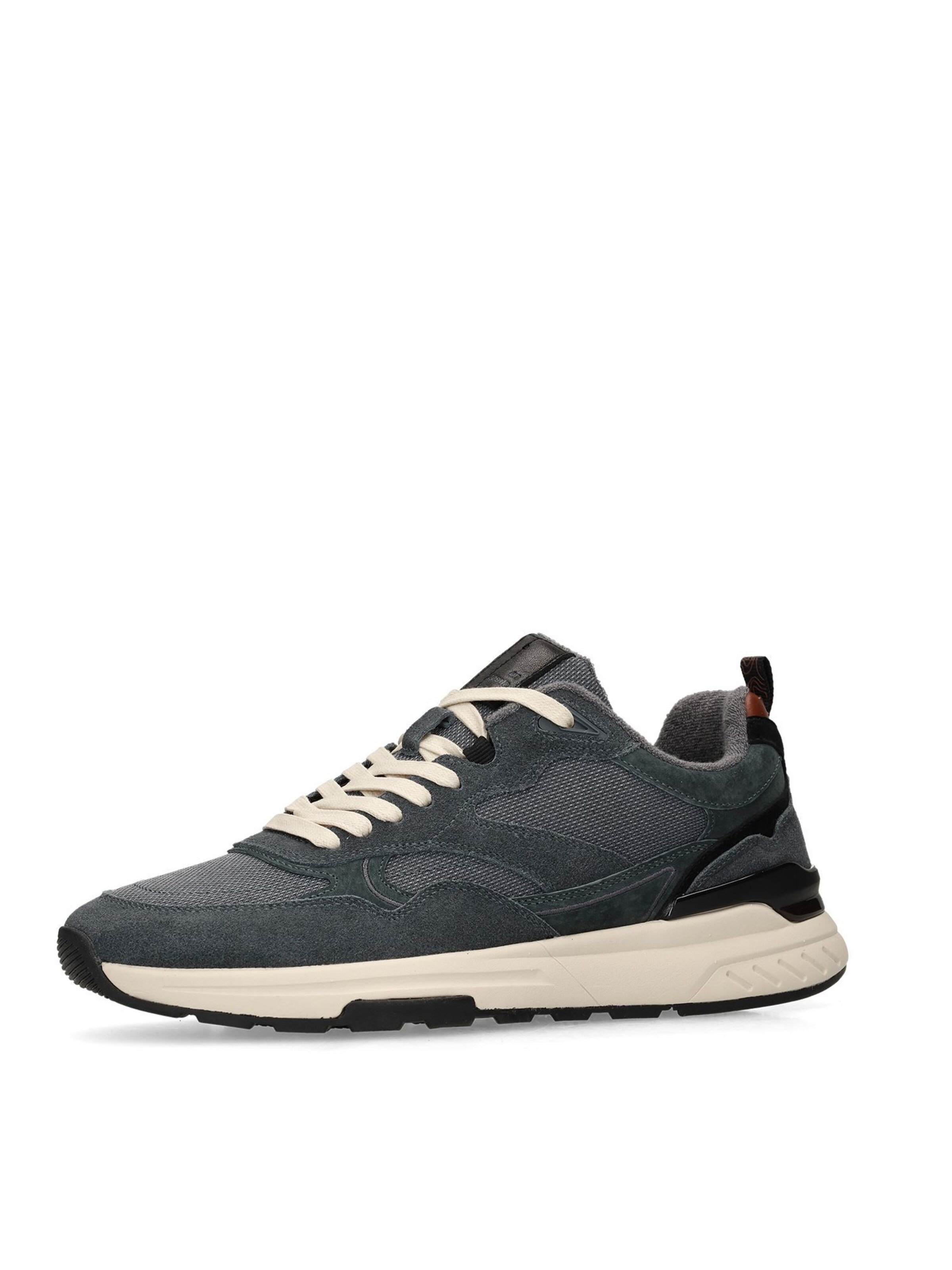 Baskets basses no stress en bleu : devant