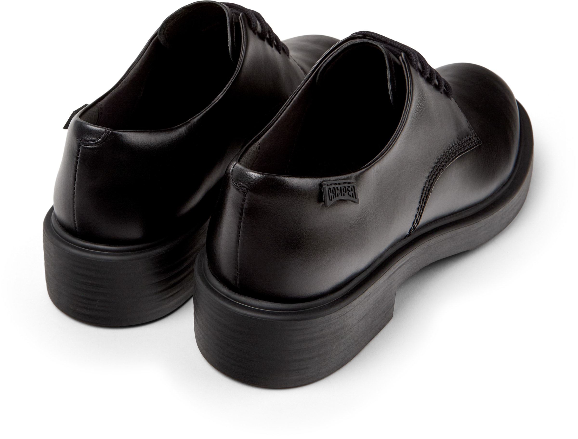 CAMPER Snøresko 'Dean' i sort