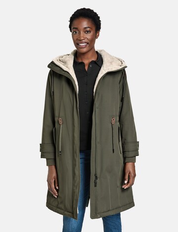 GERRY WEBER Winter Coat in Green: front