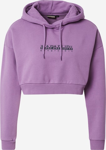 NAPAPIJRI Sweatshirt in Purple: front