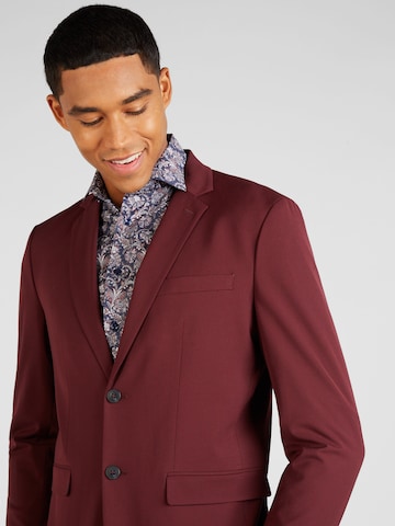 Coupe slim Costume 'LIAM' SELECTED HOMME en rouge