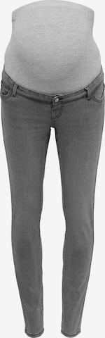 Only Maternity Jeans 'OLMally' in Grijs: voorkant