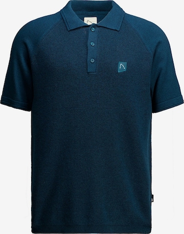 CHASIN' Poloshirt 'Yuki' in Blau: Vorderseite