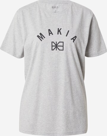 MAKIA Shirt in Grijs: voorkant