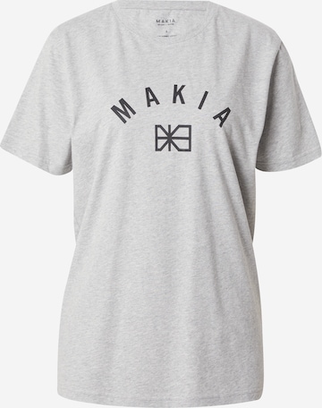 MAKIA T-Shirt in Grau: predná strana