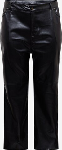 In The Style Curve Regular Trousers 'JAC JOSSA' in Black: front