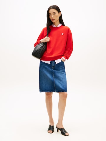 TOMMY HILFIGER Tréning póló - narancs