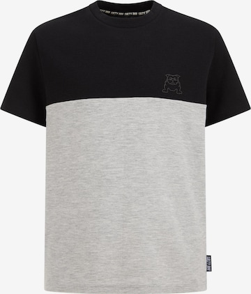 WE Fashion - Camiseta en gris: frente