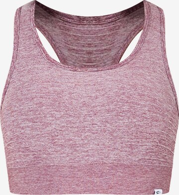 Smilodox Sports Bra in Purple: front