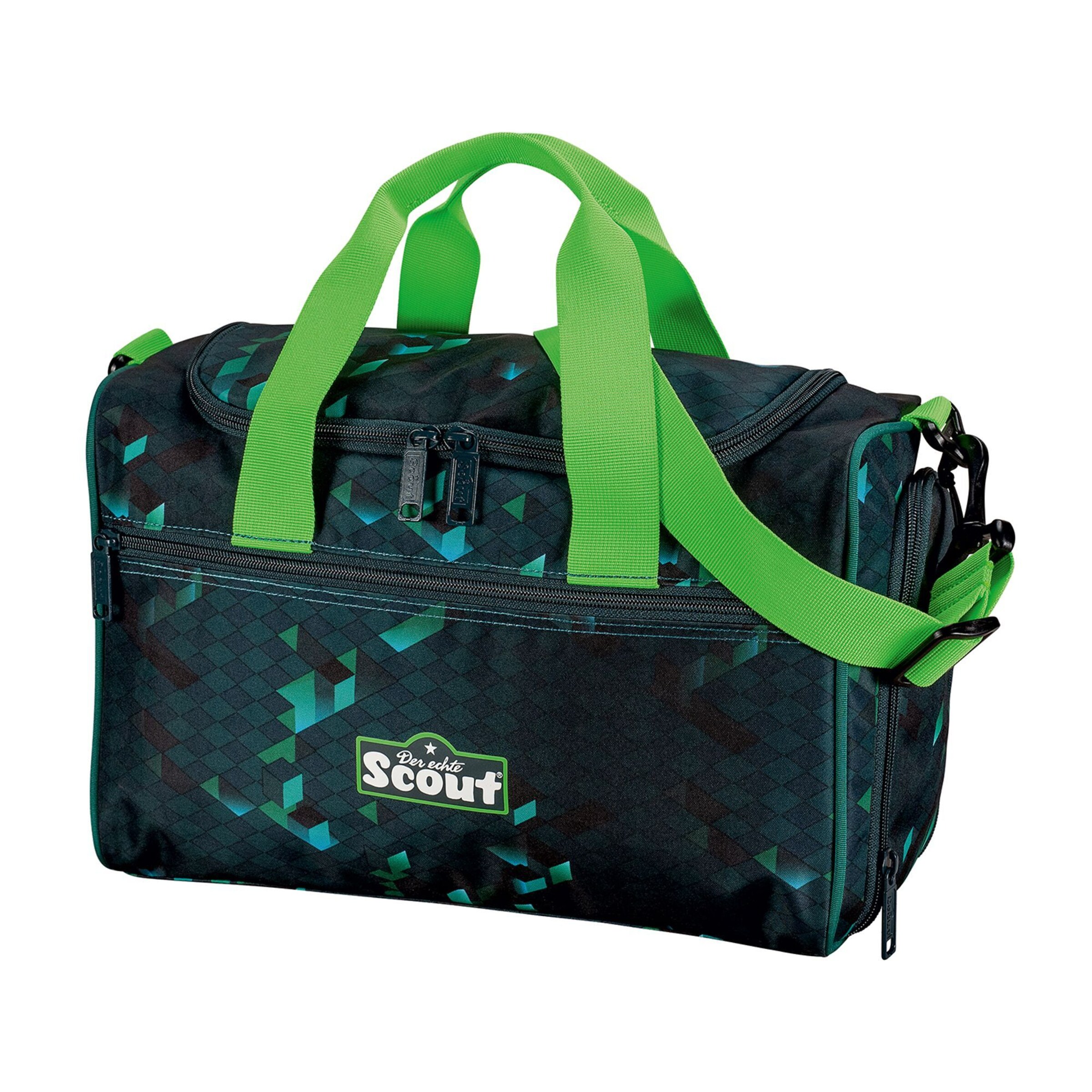 Borsa sportiva di SCOUT in verde: frontale