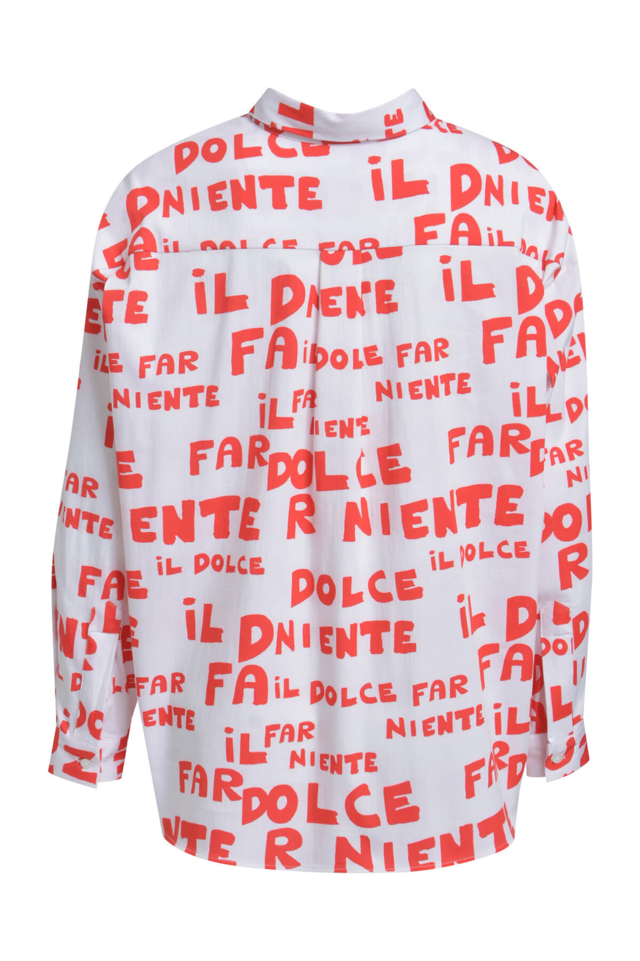 Milano Italy Blouse in White