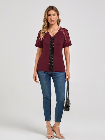 Haut 'Women Shirt' LapaPlus en rouge