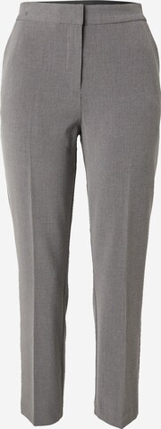 Warehouse Regular Pantalon 'Essential' in Grijs: voorkant