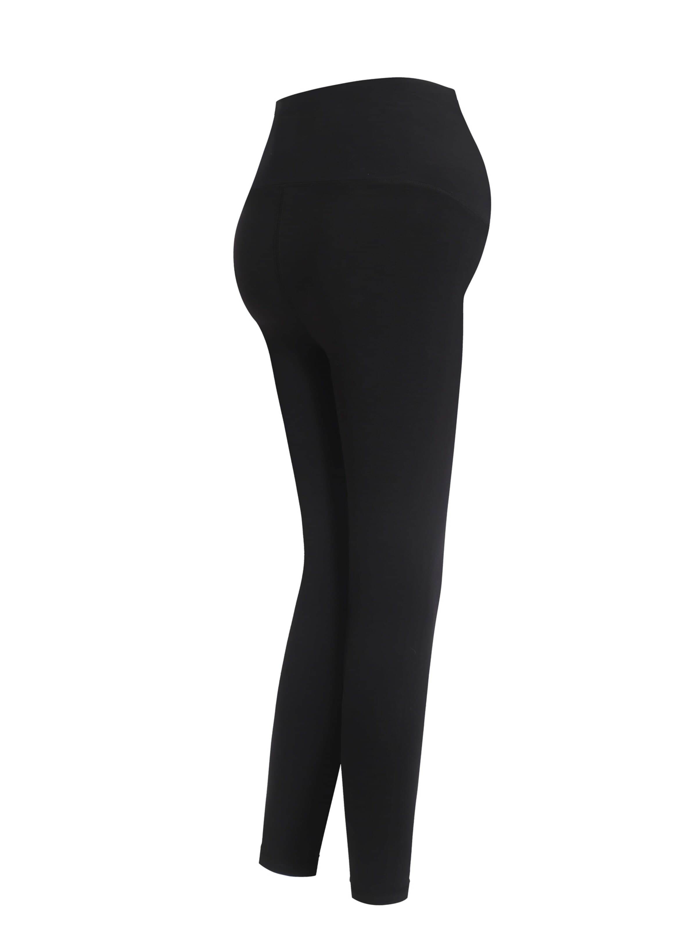 Skinny Leggings 'Seamless Umstandsleggings mit hohem Bund' cfab (formerly creamy fabrics) en noir