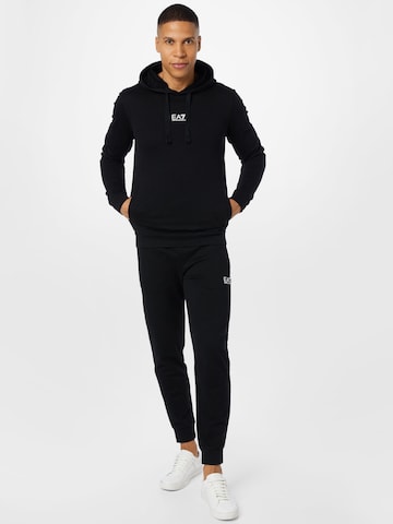 EA7 Emporio Armani Sweat suit in Black: front