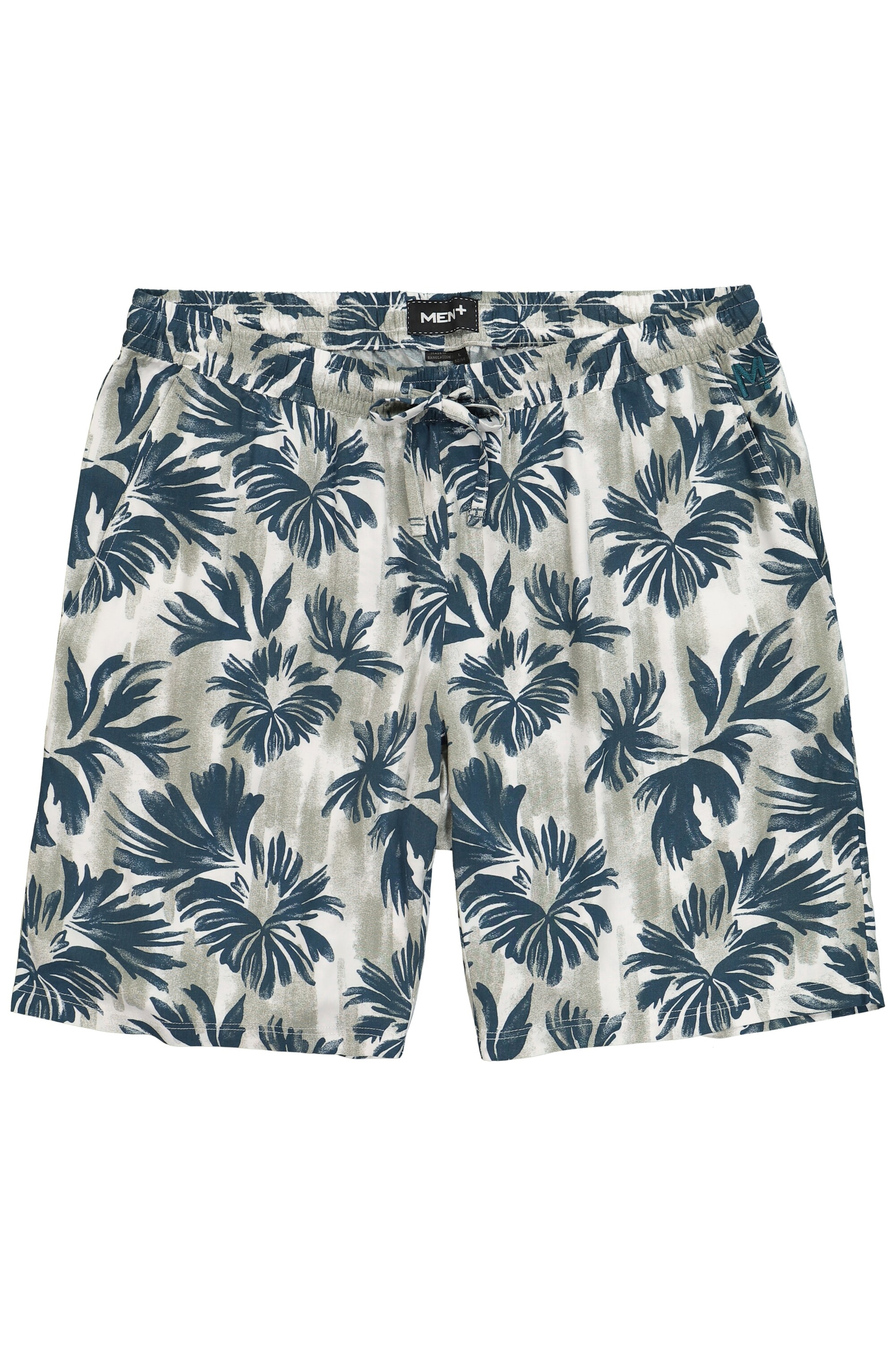 Men Plus Regular Broek in Groen: voorkant