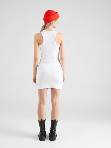 Tommy Jeans - Vestido 'ESSENTIAL' em branco