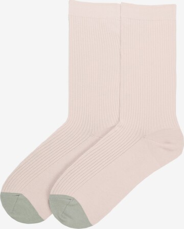 Wams Socks in Pink: front