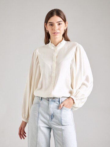 & Other Stories Blouse in White: front