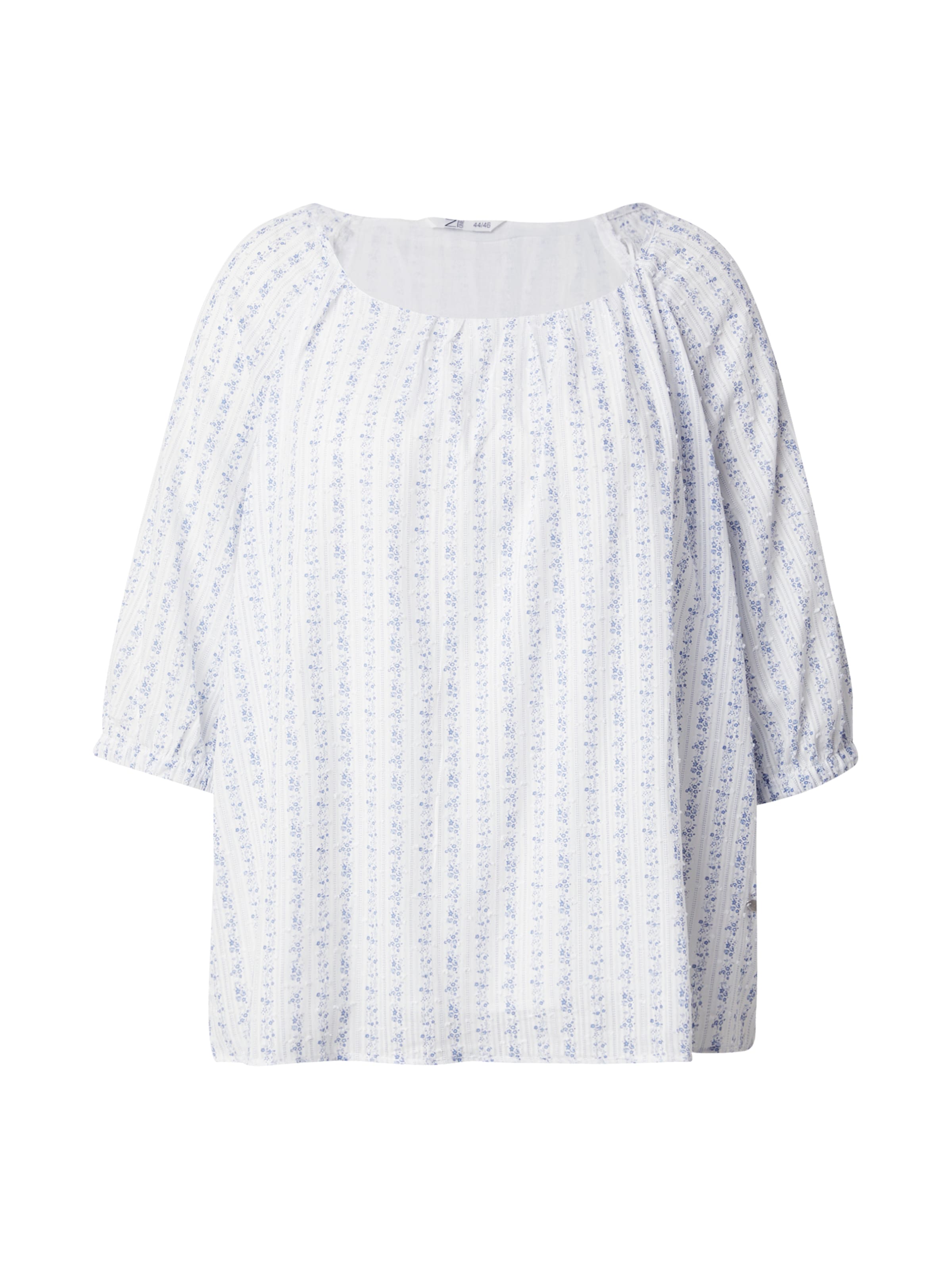 Z-One Blouse 'Fl44eur' in White: front