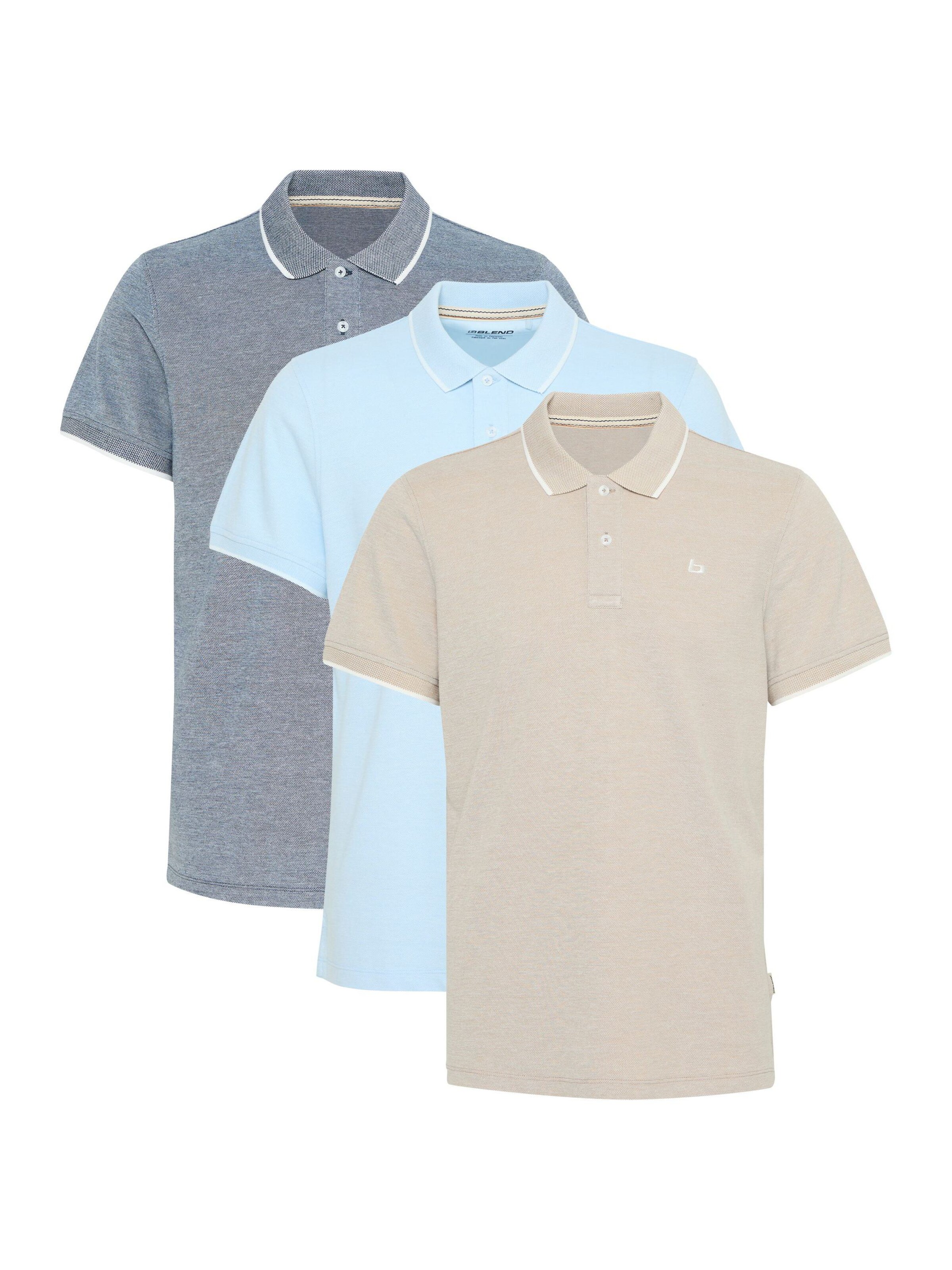 Maglietta di BLEND in blu: frontale