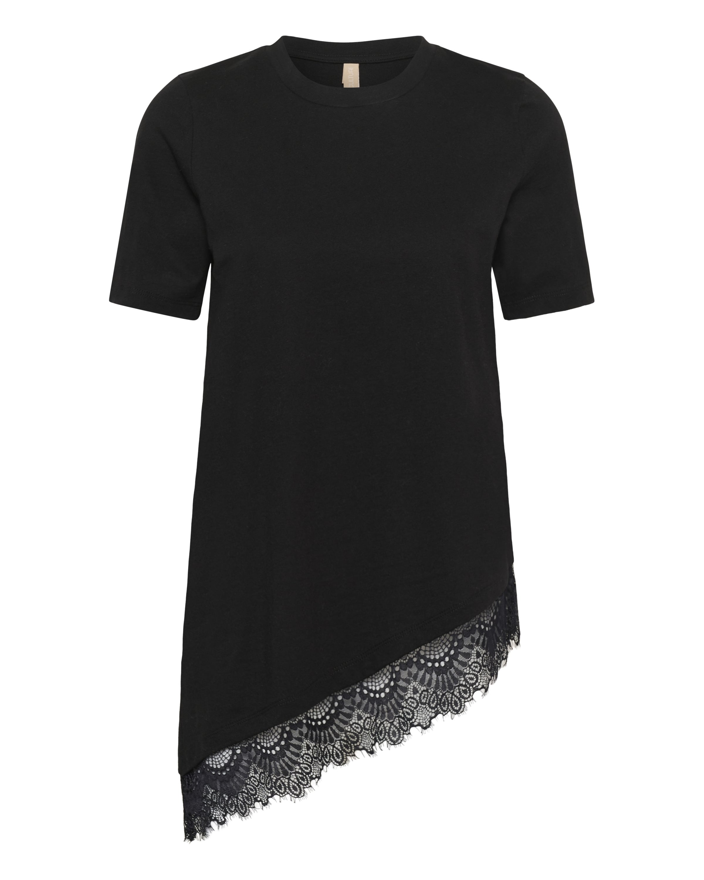 CULTURE Shirt in Black: front