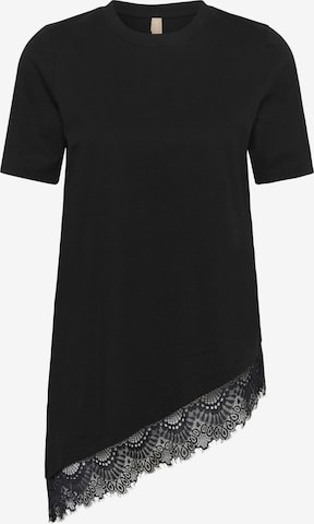 T-shirt 'CUVena' CULTURE en noir : devant