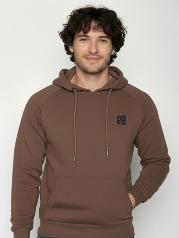 GREENBOMB Sweatshirt ' Trek Bike Square ' in Brown
