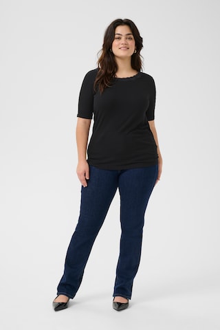 KAFFE CURVE - Camisa 'KCjunna' em preto