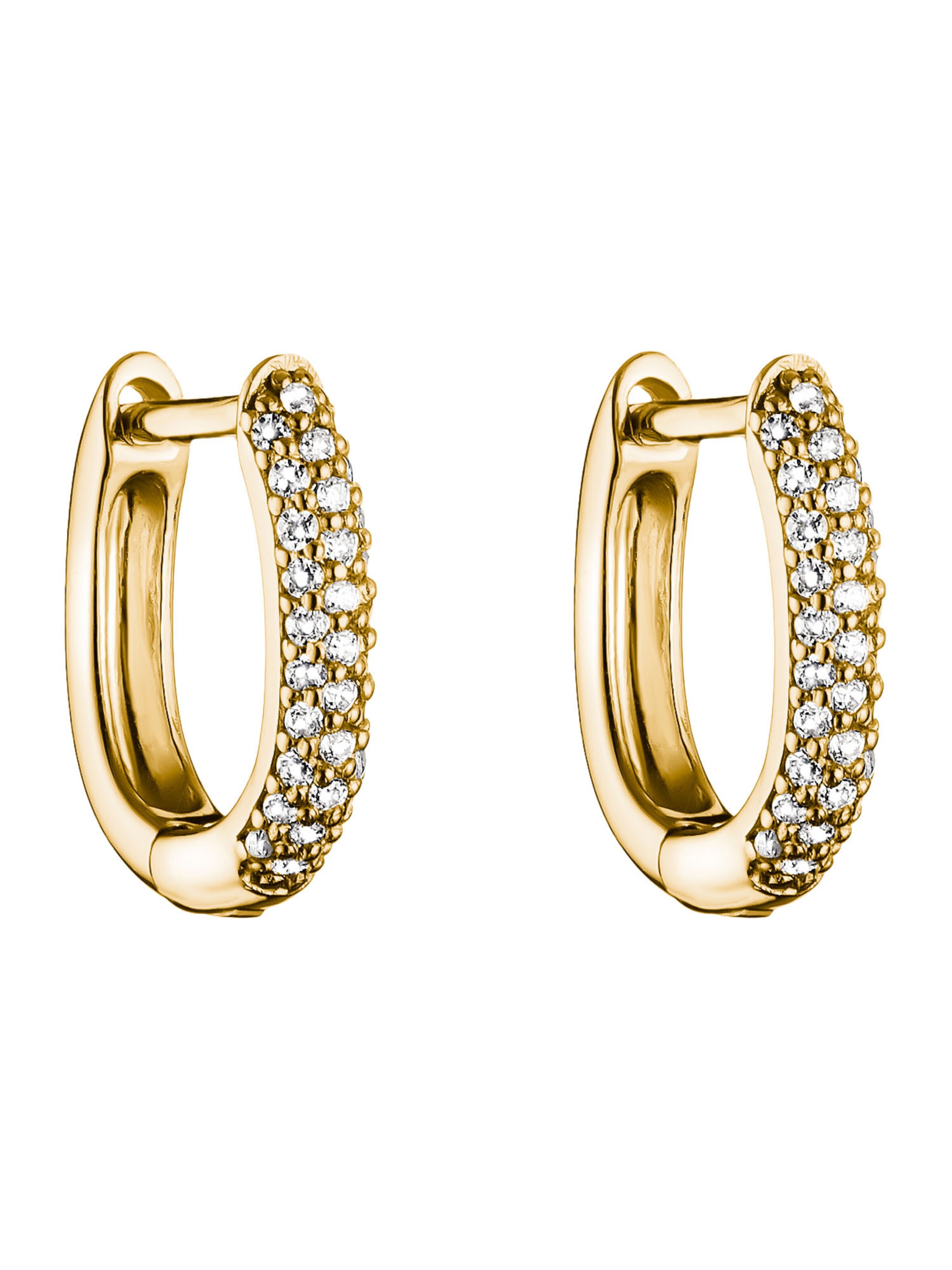 Thomas Sabo Ohrringe in Gold: Vorderseite