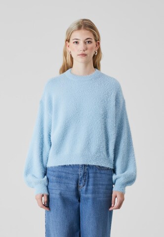 Noisy may Svetr 'NMHeidi Charlott' – modrá: přední strana
