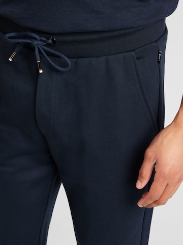 Effilé Pantalon 'Lamont' BOSS Black en bleu