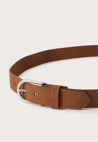 Jack & Jones Plus Belt 'JACBENSON' in Brown