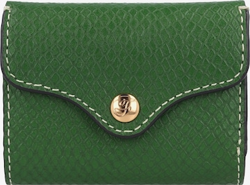 FOSSIL Wallet 'Heritage' in Green: front