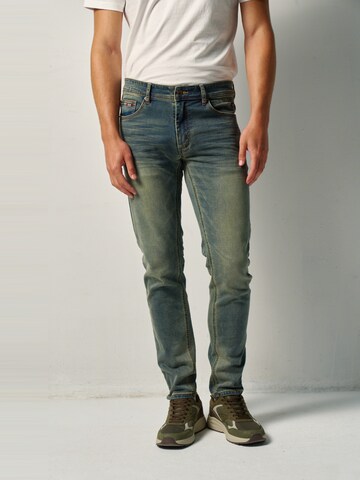 KOROSHI regular Jeans i blå: forside