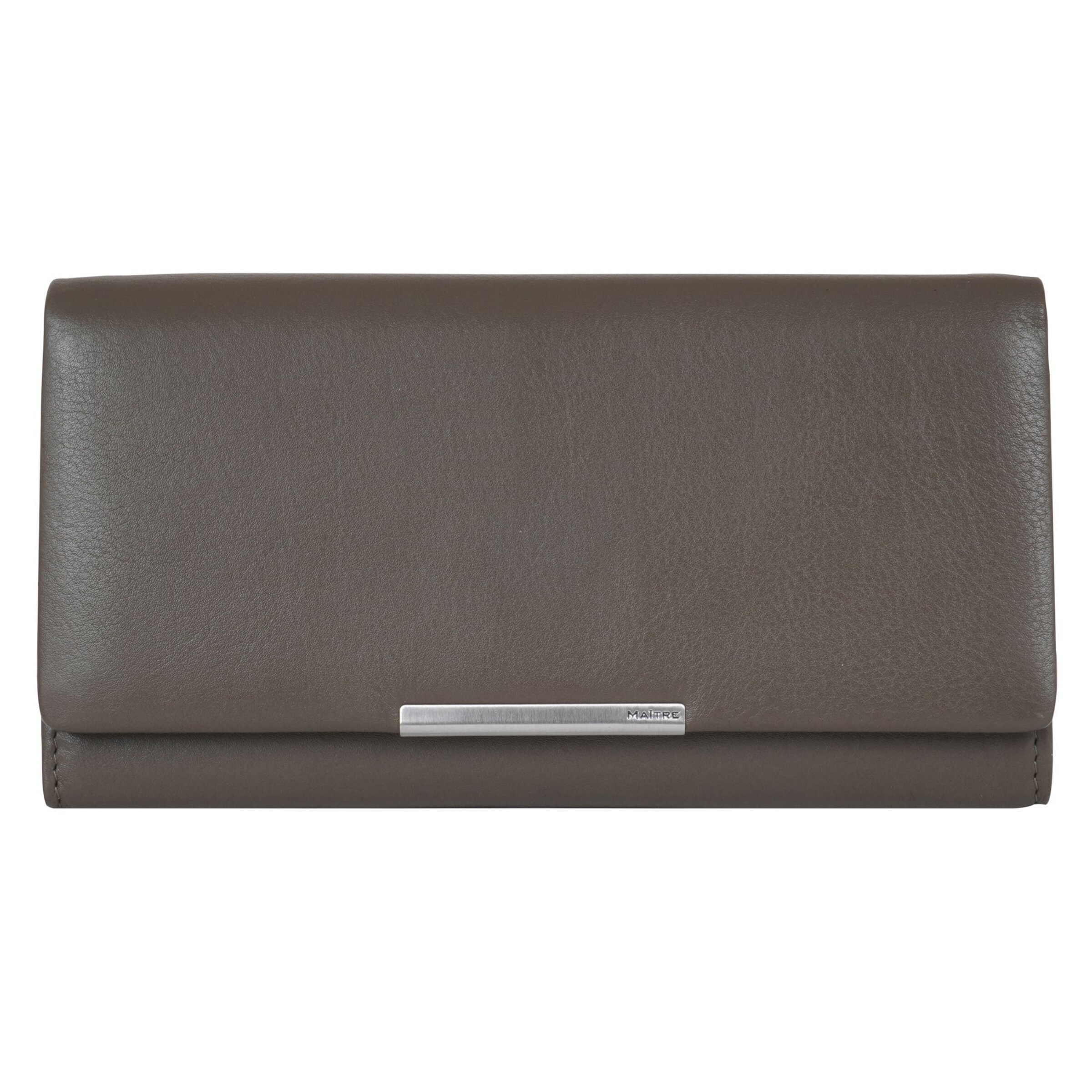 Maître Portemonnee 'Belg Diedburg' in Bruin: voorkant