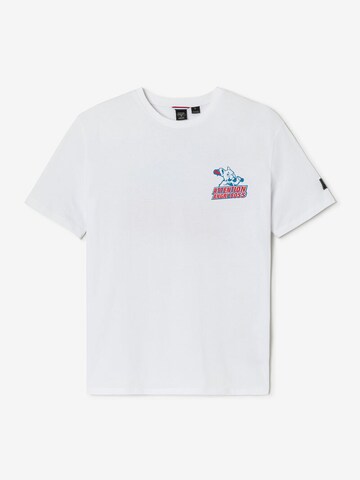 Le Temps Des Cerises Shirt 'Matthews' in Wit: voorkant
