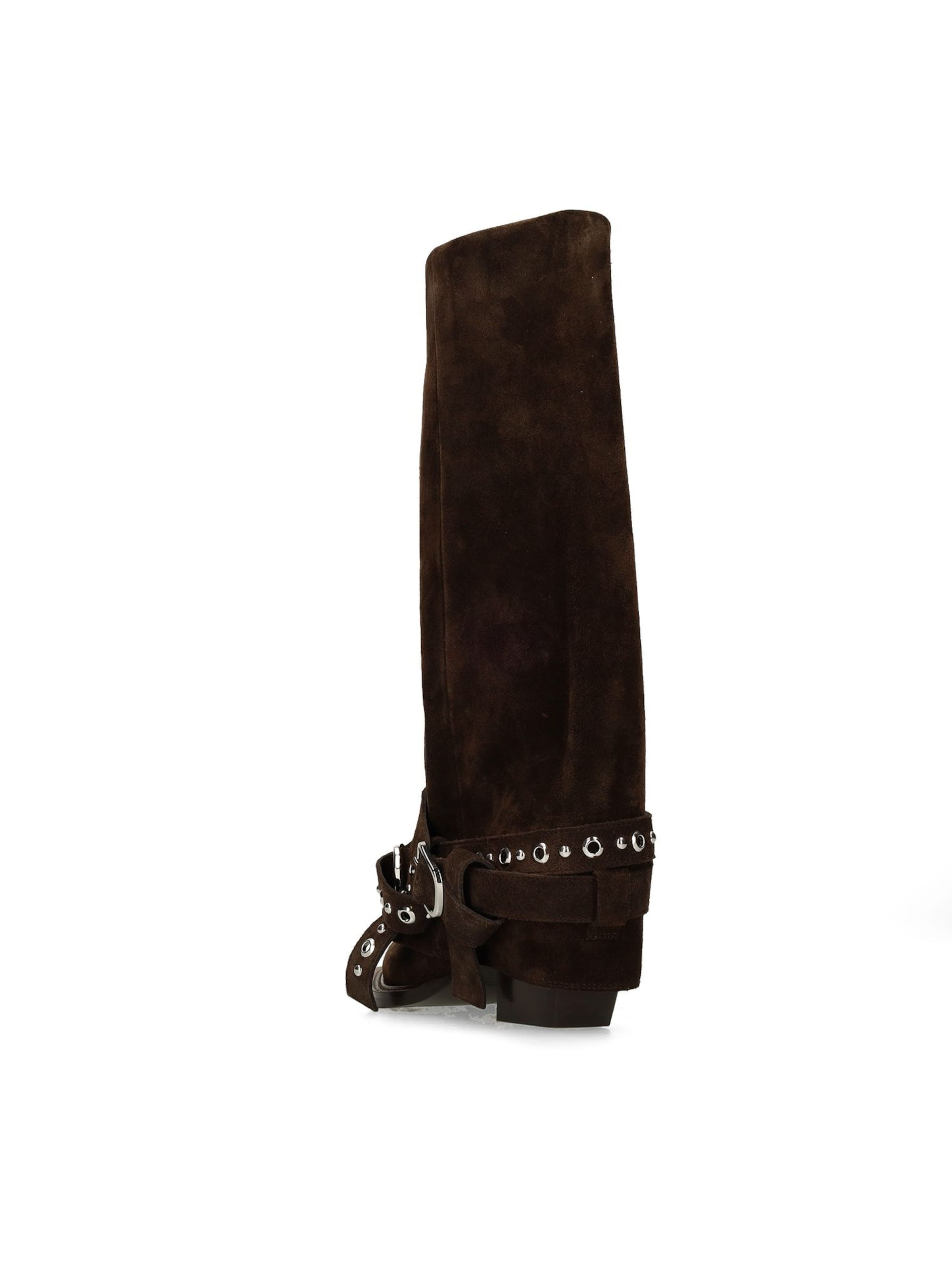 SACHA Cowboy Boots in Brown