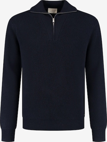 Pull-over 'Stefan' Dstrezzed en bleu : devant