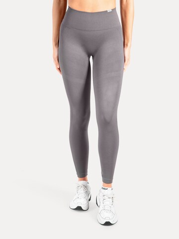 Skinny Leggings Smilodox en gris : devant