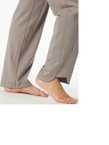 SCHIESSER Pyjamahose 'Mix & Relax' in Beige